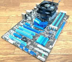 ＜1215H80＞ASUS M4A87TD/USB3（Phenom II X6 1065T 付）BIOS起動確認 SocketAM3