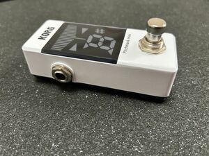 KORG Pitchblack mini PB-MINI-WH コルグ ペダル チューナー 中古品です。