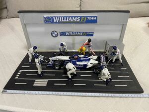 ★格安1/18ミニチャンプMINICHAMPS PIT STOP とウイリアムズF1 SET