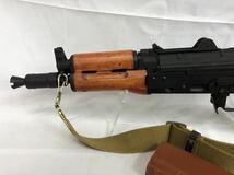 D-Boy ブローバック電動ガン AK74U クリンコフ 木製ハンドガード スリング付 箱取説なし_画像3