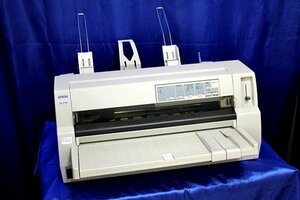 ◆前トレイ&カットシートフィーダー付属◆ EPSON/ドットプリンター ★VP-4300N/USB・LAN接続対応★　47991Y