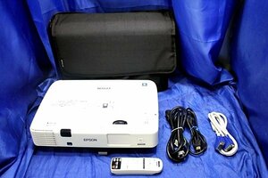 ☆明るさ4200lm☆ EPSON ビジネスプロジェクター 3LCD方式 OFFIRIO EB-1945W /リモコン・HDMI・VGAケーブル・ケース付き　48069Y