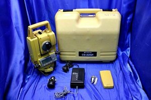 現状品 TOPCON / トプコン トータルステーション　CS225F/ケース他付属あり　48259Y