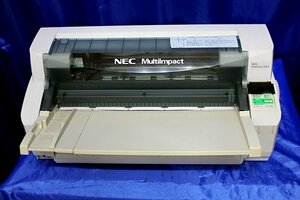 NEC/ドットインパクトプリンター ★MultiImpact 700LA/フロント・リヤトレイ付属★ 48330Y