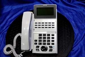 10台入荷　NTT 業務用 αNXⅡ 18ボタンスター標準電話機(白) ◆NX2-(18)STEL-(1)(W)◆2016年製　 38000Y