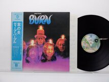 【帯付】Deep Purple「Burn」LP（12インチ）/Warner Bros. Records(P-10104W)/洋楽ロック_画像1