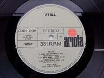 Atoll(アトール)「Tertio」LP（12インチ）/Ariola(GXH 2011)/Rock_画像2