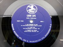 John Coltrane「Lush Life」LP（12インチ）/Prestige(PRST 7581)/ジャズ_画像2