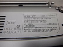 SONY ラジオカセットコーダー CFM-E5「ラジオカセットコーダー」/その他_画像4