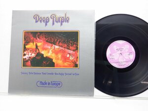 Deep Purple(ディープ・パープル)「Made In Europe」LP（12インチ）/Purple Records(TPSA 7517)/Rock