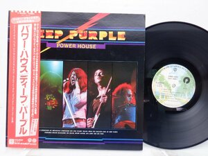 【帯付】Deep Purple(ディープ・パープル)「Powerhouse(パワー・ハウス)」LP（12インチ）/Warner Bros. Records(P-10444W)/ロック