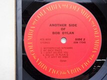 Bob Dylan(ボブ・ディラン)「Another Side Of Bob Dylan」LP（12インチ）/Columbia(KCS 8993)/洋楽ロック_画像2