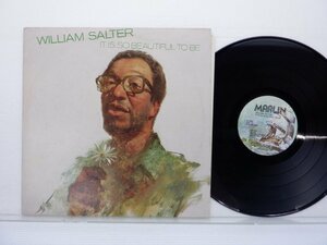 William Salter「It Is So Beautiful To Be」LP（12インチ）/Marlin(MARLIN 2205)/ジャズ