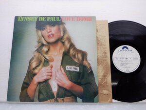 【見本盤】Lynsey De Paul「Love Bomb」LP（12インチ）/Polydor(MP 2535)/レゲエ