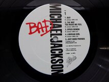 Michael Jackson(マイケル・ジャクソン)「Bad」LP（12インチ）/EPIC/SONY(OE 40600)/ポップス_画像2