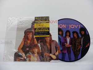 【ピクチャー盤】Bon Jovi「Slippery When Wet(ワイルド・イン・ザ・ストリーツ)」LP/Mercury(830 822 1)