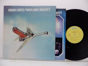 Uriah Heep(ユーライア・ヒープ)「High And Mighty(ハイ・アンド・マイティ)」LP（12インチ）/Bronze(P-10196B)/Rock