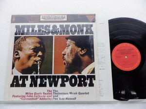 The Miles Davis Sextet(マイルス・デイヴィス・セクステット)「Miles & Monk At Newport」LP（12インチ）/CBS/Sony(20AP 1404)/Jazz