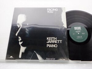 Keith Jarrett(キース・ジャレット)「Facing You」LP（12インチ）/ECM Records(ECM 1017 ST)/ジャズ