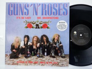 Guns 'N' Roses「It's So Easy ・ Mr. Brownstone」LP（12インチ）/Geffen Records(GEF 22T)/洋楽ロック