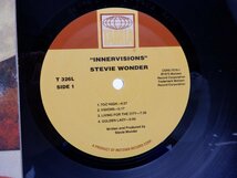 Stevie Wonder(スティーヴィー・ワンダー)「Innervisions」LP（12インチ）/Tamla(T 326L)/Funk / Soul_画像2