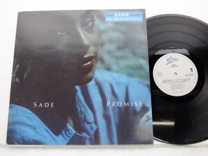 【UK盤】Sade(シャーデー)「Promise」LP（12インチ）/Epic(EPC 86318)/Jazz