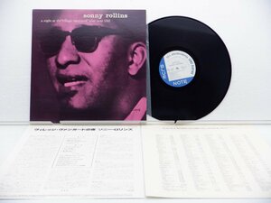 Sonny Rollins(ソニー・ロリンズ)「A Night At The Village Vanguard(ヴィレッジ・ヴァンガードの夜)」Blue Note(GXF-3007/BLP-1581)