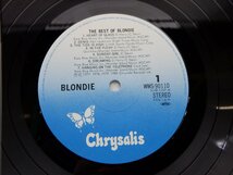 Blondie(ブロンディー)「The Best Of Blondie(ザ・ベスト・オブ・ブロンディー)」LP（12インチ）/Chrysalis(WWS-90110)/洋楽ポップス_画像2