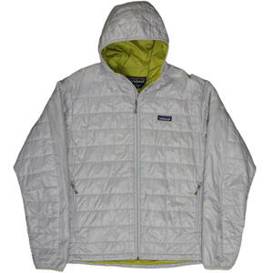 Patagonia Nano Puff Hoody FOG M　パタゴニア ナノパフ フーディ ジャケット プリマロフト ワン Fog フォグ