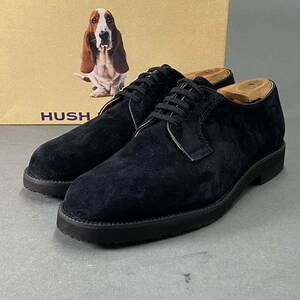 Al12《未使用保管品》大塚製靴 HUSH PUPPIES ハッシュパピー レザーシューズ 革靴 カジュアルシューズ スエードレザー 25.5 3E メンズ