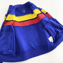 Bl18 POLO RALPH LAUREN ジップアップ フリース トラックジャケット ハイネックブルゾン ジャンパー 140 XSサイズ キッズ 子供用_画像3