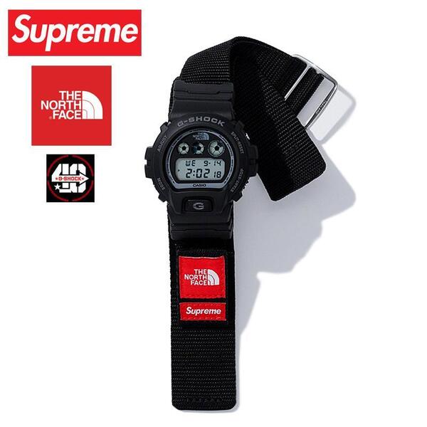 限定トリプルコラボモデル★新品未開封★Supreme The North Face CASIO G-SHOCK★ブラック★おまけ付き
