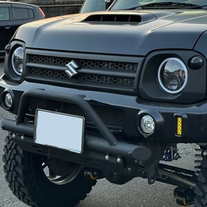 ジムニー JB23 jimny 7インチ 汎用 ヘッドライト ベース キット 取付ブラケット スモークウィンカー付き