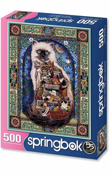 500ピースジグソーパズル　猫