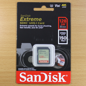 【ネコポス】送料無料 SanDisk SDXCカード 128GB / Extremeシリーズ / UHS-1 U3対応 / 4Kビデオ対応 / 