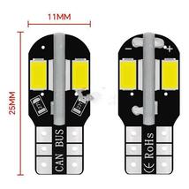 T10 T16 8SMD LEDバルブ 6000K 爆光ホワイトポジションナンバー灯 12V 左右セット 直視厳禁　10個セット_画像3