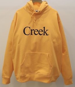 新品 XXLサイズ Creek Angler's Device × MIN-NANO Canadian Logo Hoodie マンゴー オレンジ パーカー カナダ製 クリーク ミンナノ