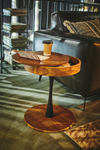 サイドテーブル カフェテーブル ナイトテーブル テーブル シンプル 木製 北欧 おしゃれ 高級感 収納 PT-616_画像7