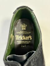 未使用 定価7万 Tricker's SLY ウィングチップ 革靴 L5679 レディース 24㎝ トリッカーズ イングランド製 レザーシューズ 黒 カーフレザー_画像6