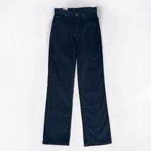 極上 美品 70's USA製 VINTAGE Lee 200 2741 コーデュロイ ストレート CORD パンツ 濃紺 リー ライダース 70年代 TALON ユニオンチケット_画像3