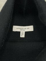 ラファイエット148 ノースリーブ ニット XS ブラック LAFAYETTE 148 カシミヤ シルク カシミア セーター 黒 絹 タートルネック モック_画像7