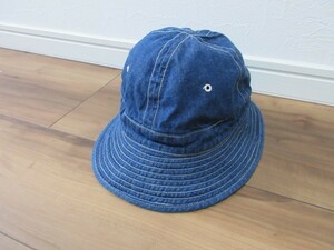 ☆必見☆WAREHOUSE/ウエアハウス　DENIM ARMY HAT/デニムアーミーハット　Lot.5200　アメカジ　帽子　インディゴデニム