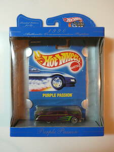 ホットウィール(Hot Wheels) 30周年記念復刻版/1990 パープルパッション(PURPLE PASSION) 未展示・未開封・新品