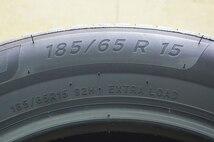 送料無料【中古】185/65R15 ミシュラン エナジーセイバー4 22年 2本 スペア 応急_画像6