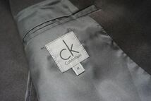 【即決】Calvin Klein カルバンクライン メンズ テーラードジャケット ポリエステル 黒光沢 サイズ:M 【824319】_画像6