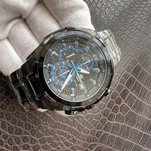 【未使用品】CASIO カシオ EDIFICE エディフィス 腕時計 クロノグラフ 正規品 ビジネス メンズ 10気圧防水 ダイバーズ ウォッチ NO.581_画像6