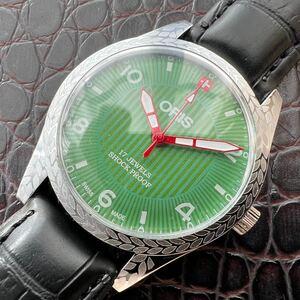 【美品・調整済】オリス ORIS ビンテージ 機械式 手巻き ウォッチ 腕時計 メンズ 中古 アンティーク 動作良好 ディズニー ミッキー NO.605