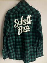 schott ショット　ねrネルシャツ シャツ 長袖 長袖シャツ コットン ワークシャツ チェックアメカジ _画像4