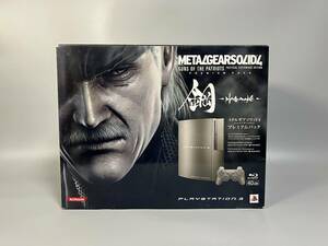 【動作確認済】【condition　OK】PS3 METAL GEARSOLID4 鋼 HAGANE プレミアムパック 限定仕様★フルセット品★Playstation3★【04】