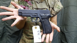 【SIG　P226レイル】（5N3）初速82ms　マルイ18禁ガスガン　GTFクマザワカスタムガン　　金属塗装　銃刀法適合　